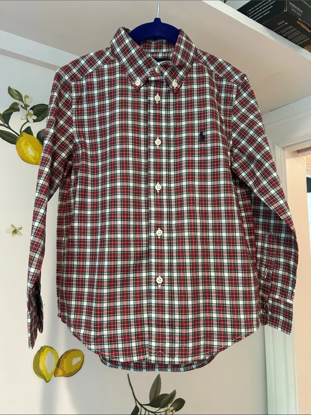 Ralph Lauren tartan button down